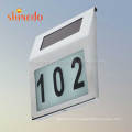 Powerful led Stainless steel solar house number light